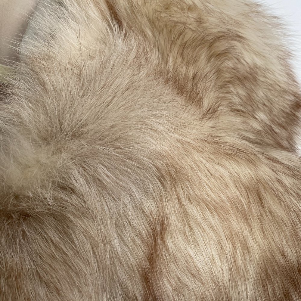 Vintage fur and leather coat - Picture 5 of 12